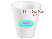 S3 – 10oz Foam Cup